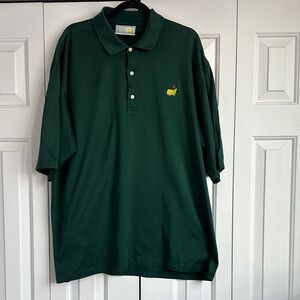 Masters Augusta National Golf Polo Slazenger XL Green Logo shirt